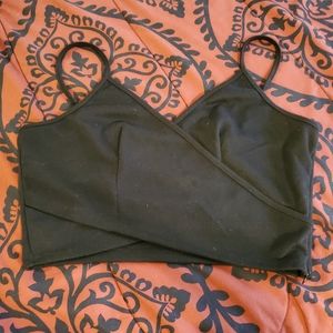 Doublju crop top black